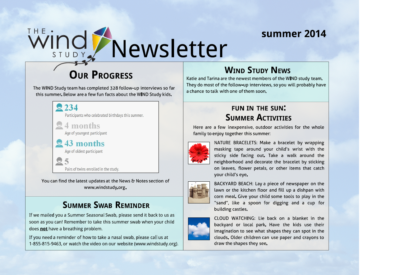 WIND Newsletter Summer 2014