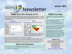 WIND Study Winter 2015 Newsletter